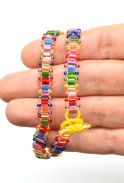 Beaded Rainbow Bracelet